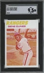 1977 Topps #237 Gene Clines 9 card progressive proof.